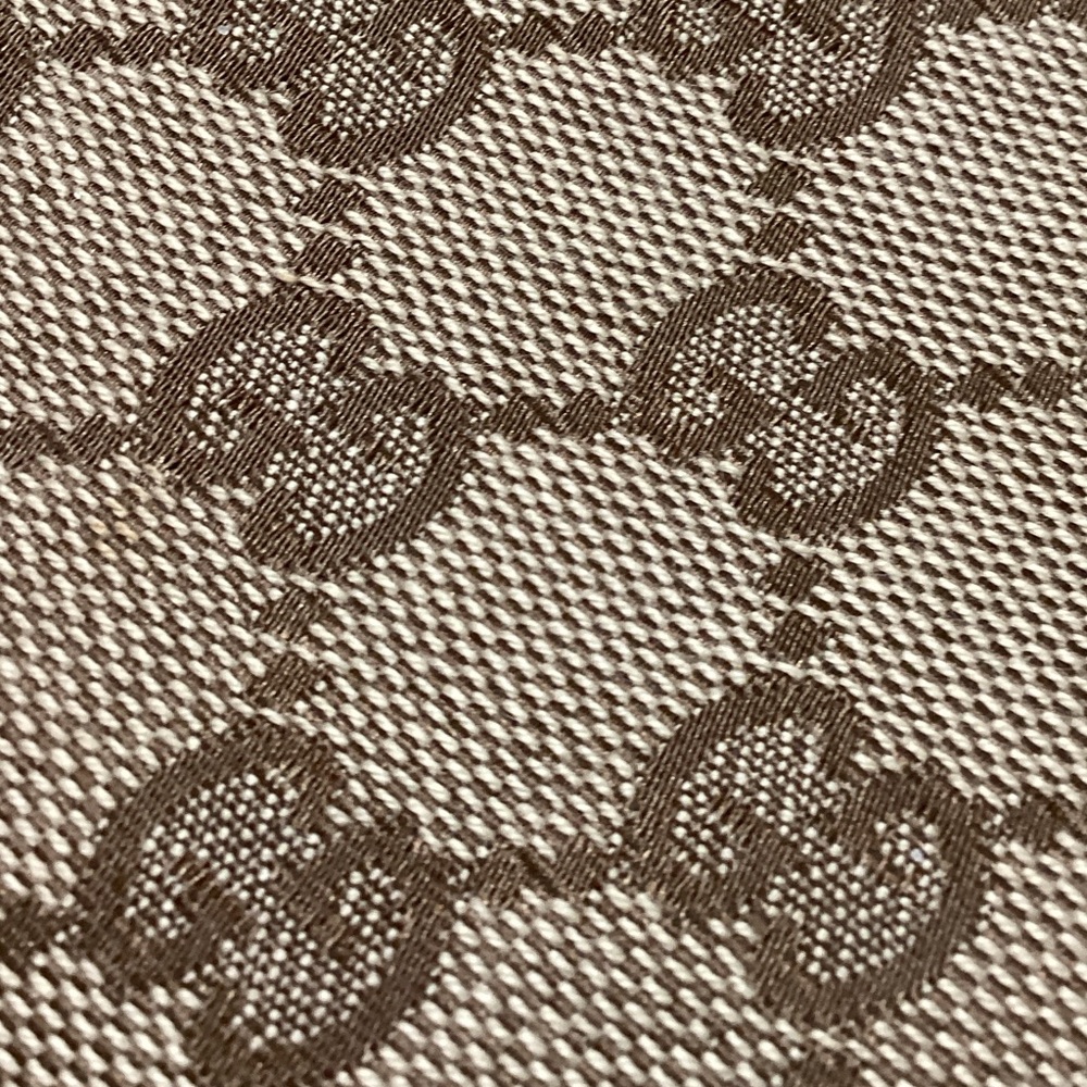 Gucci Tan and Brown Monogram Shoulder Bag - Picture 3 of 15